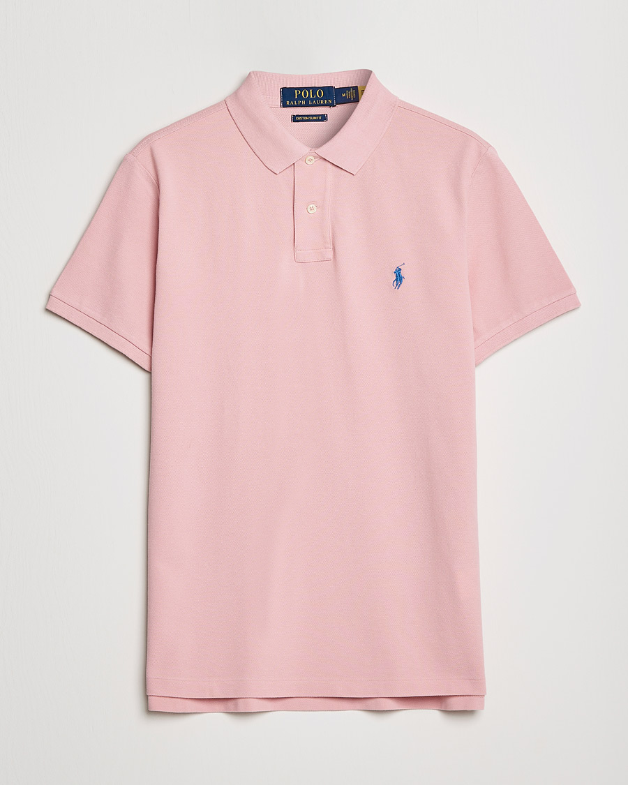Homme | Polos | Polo Ralph Lauren | Custom Slim Fit Polo Adirondack Rose