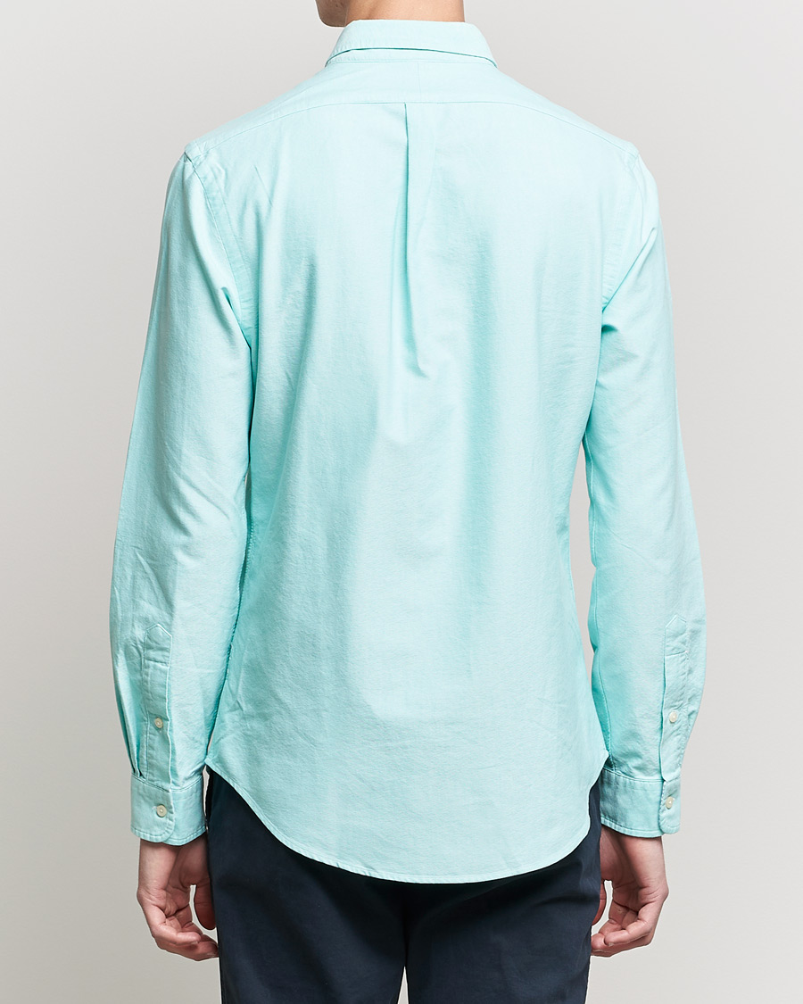 Homme | Chemises | Polo Ralph Lauren | Slim Fit Oxford Button Down Shirt Sunset Green