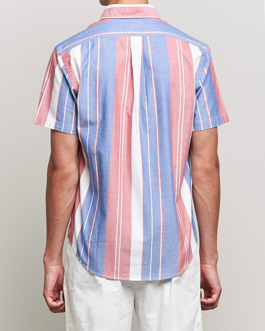Homme | Chemises | Polo Ralph Lauren | Custom Fit Oxford Short Sleeve Striped Shirt Multi