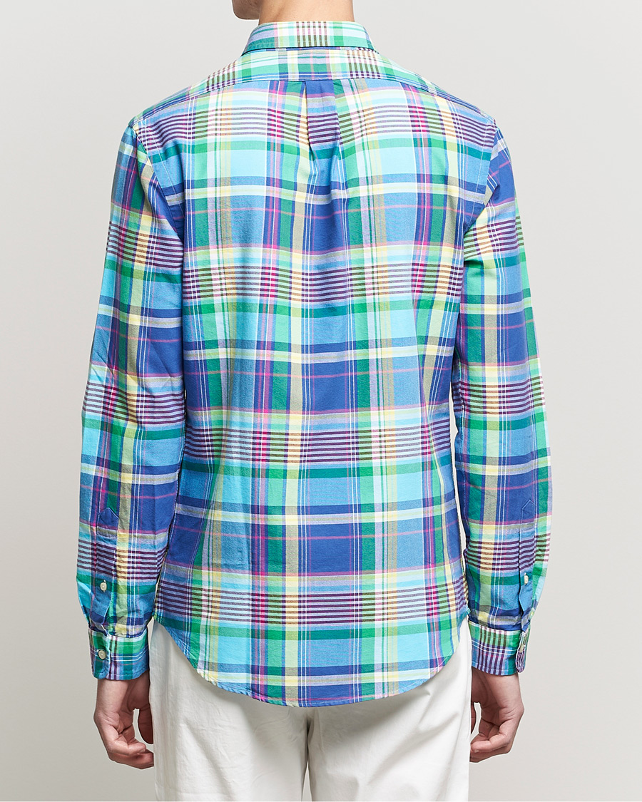 Homme | Chemises | Polo Ralph Lauren | Slim Fit Oxford Madras Checked Shirt Multi