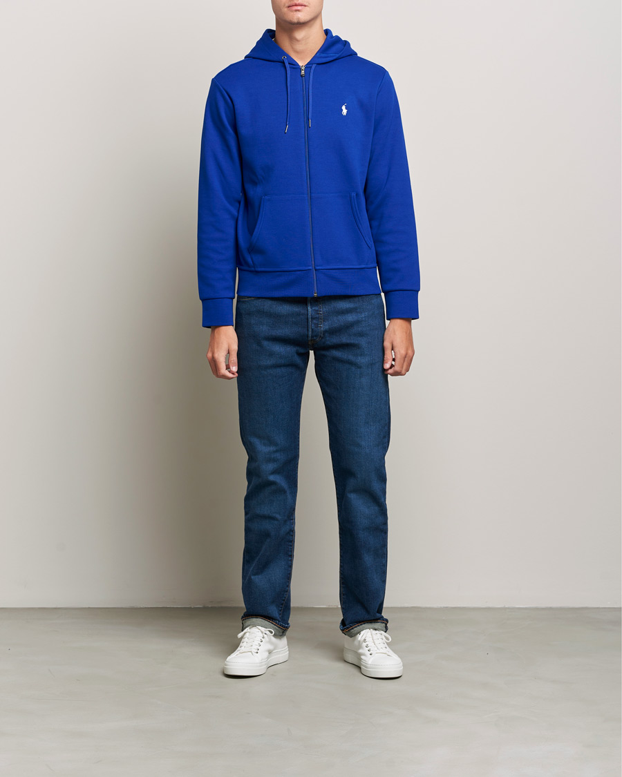 Homme | Pulls Et Tricots | Polo Ralph Lauren | Tech Performance Full Zip Hoodie Heritage Royal