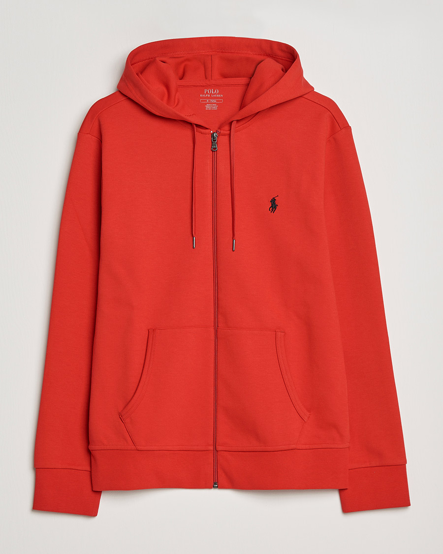 Homme | Pulls Et Tricots | Polo Ralph Lauren | Tech Performance Full Zip Hoodie Red