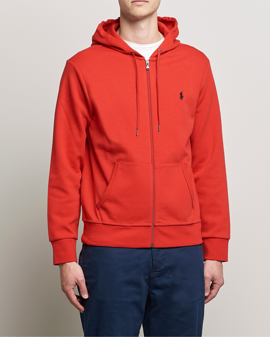 Homme | Pulls Et Tricots | Polo Ralph Lauren | Tech Performance Full Zip Hoodie Red
