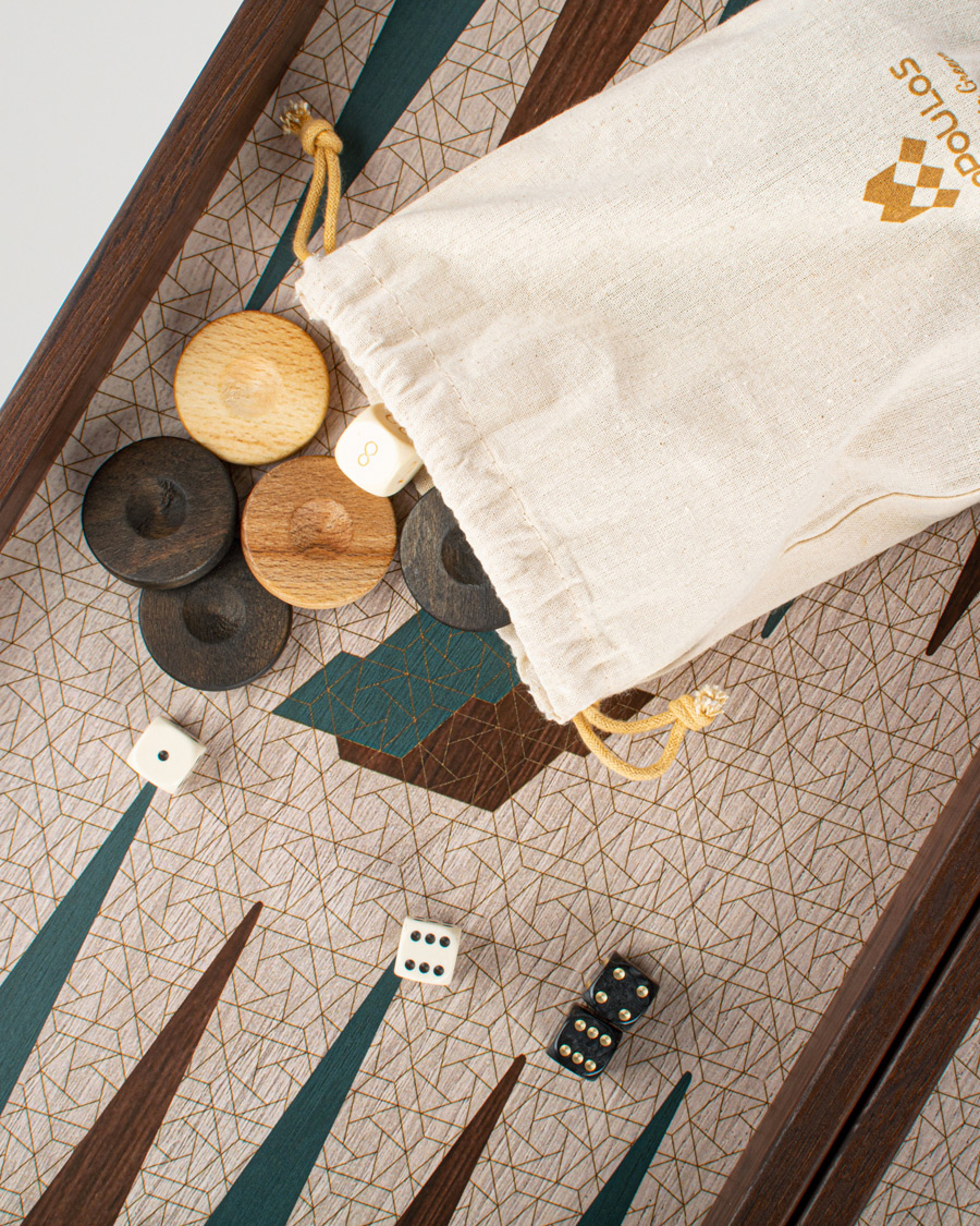 Homme | Jeux | Manopoulos | Wooden Creative Trend Colours Backgammon