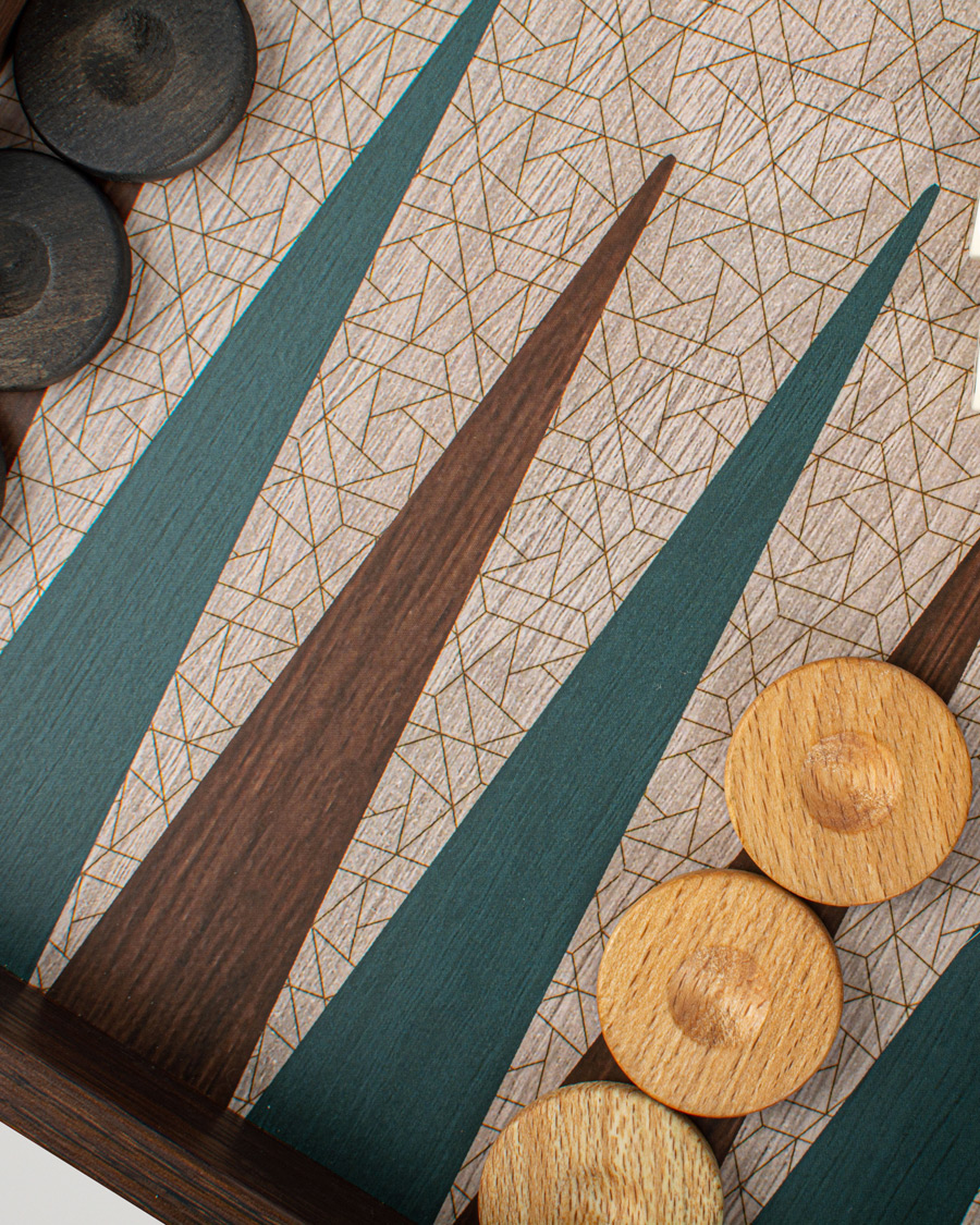 Homme | Jeux | Manopoulos | Wooden Creative Trend Colours Backgammon