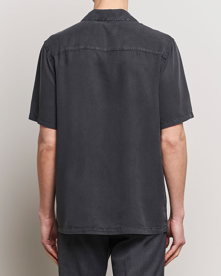 Homme | Chemises | A Day's March | Yamu Lyocell Shirt Off Black