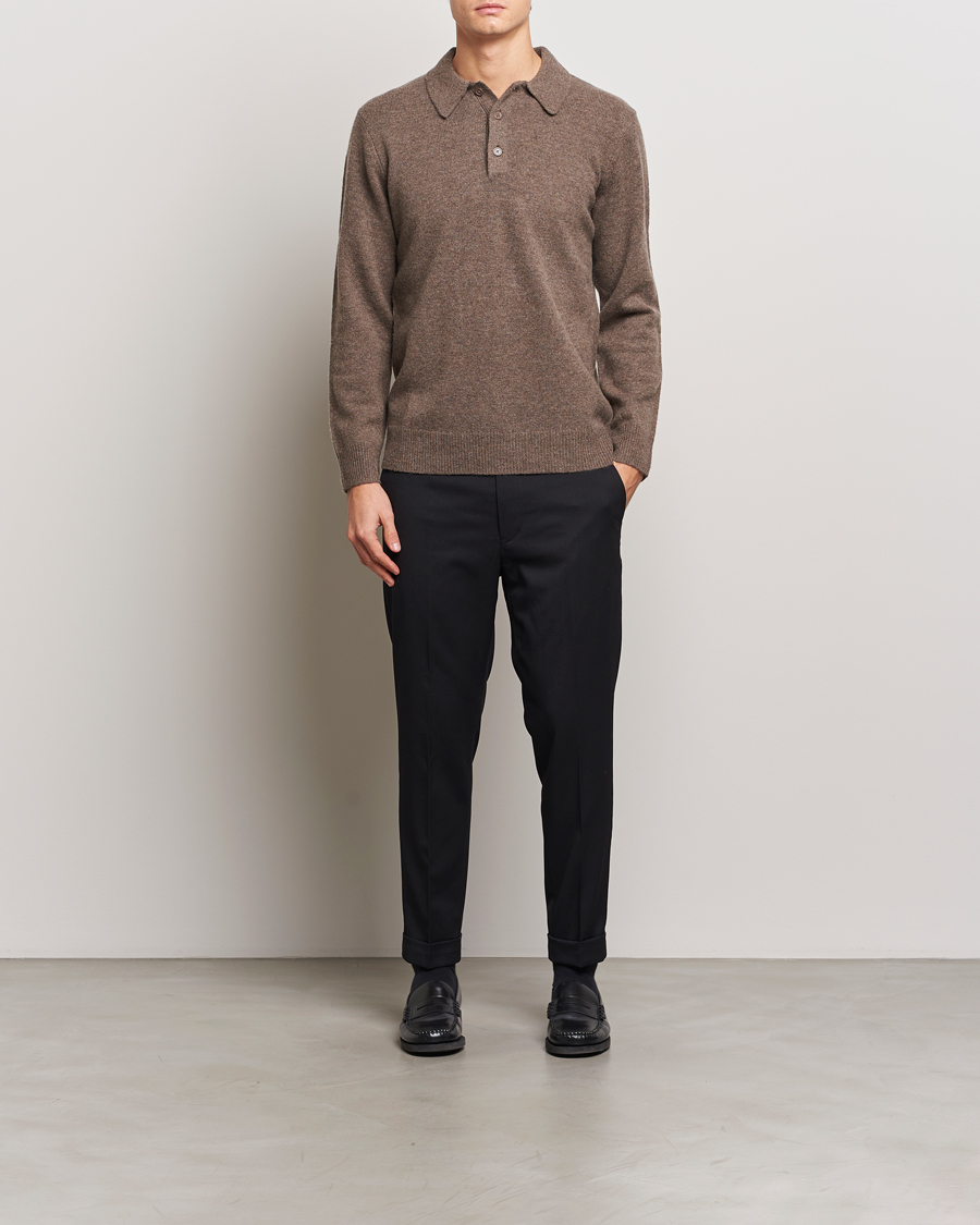 Homme | Pantalons | Filippa K | Terry Cropped Trousers Black