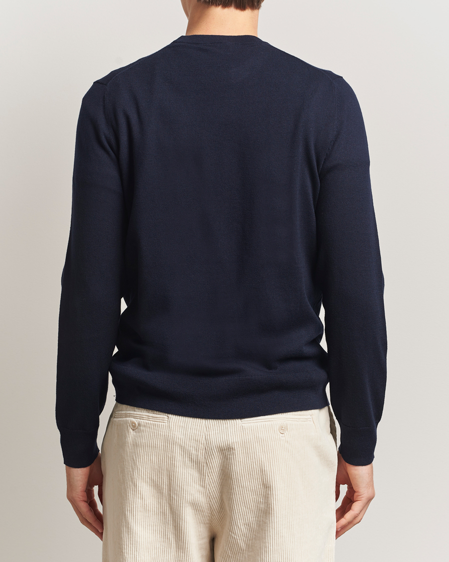 Homme | Pulls Et Tricots | Filippa K | Cotton Merino Basic Sweater Navy