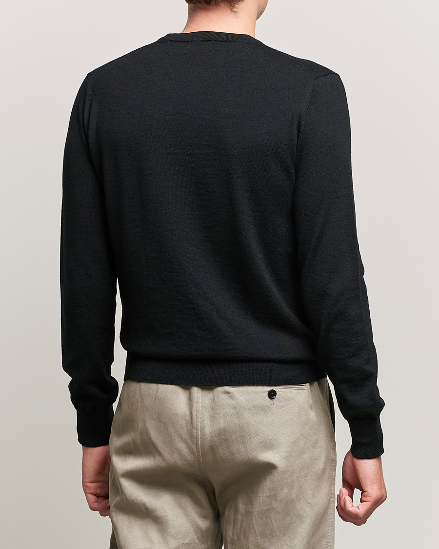 Homme | Pulls Et Tricots | Filippa K | Merino Round Neck Sweater Black