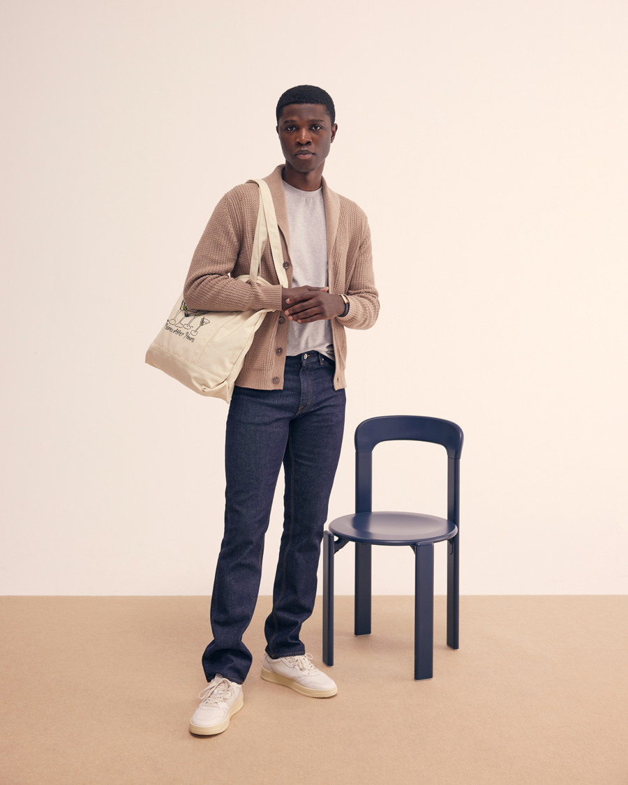 Homme | T-shirts | Filippa K | Soft Lycra Tee Light Grey Melange