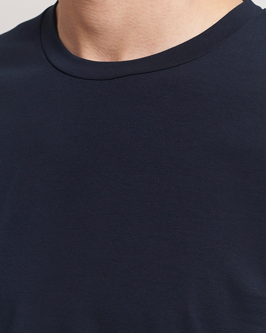 Homme | T-shirts | Filippa K | Soft Lycra Tee Navy