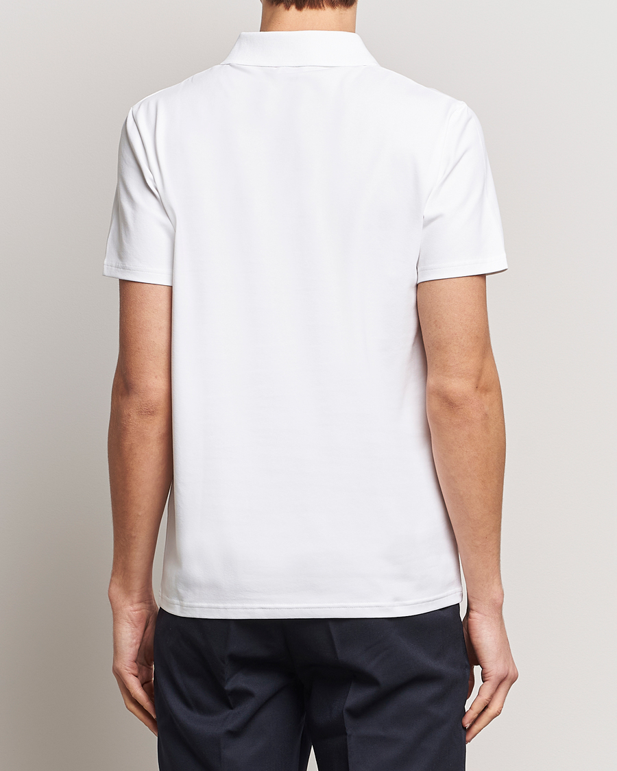 Homme | Polos | Filippa K | Soft Lycra Polo Tee White