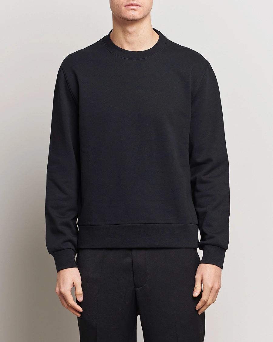 Homme | Filippa K | Filippa K | Gustaf Cotton Sweatshirt Black