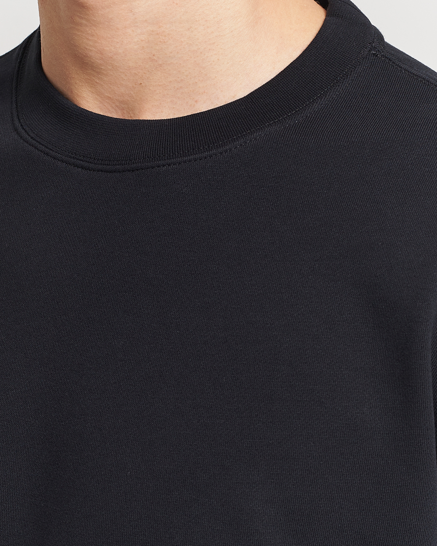 Homme | Pulls Et Tricots | Filippa K | Gustaf Cotton Sweatshirt Black