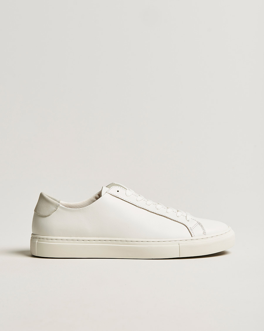 Homme | Baskets | Filippa K | Morgan Leather Sneaker White