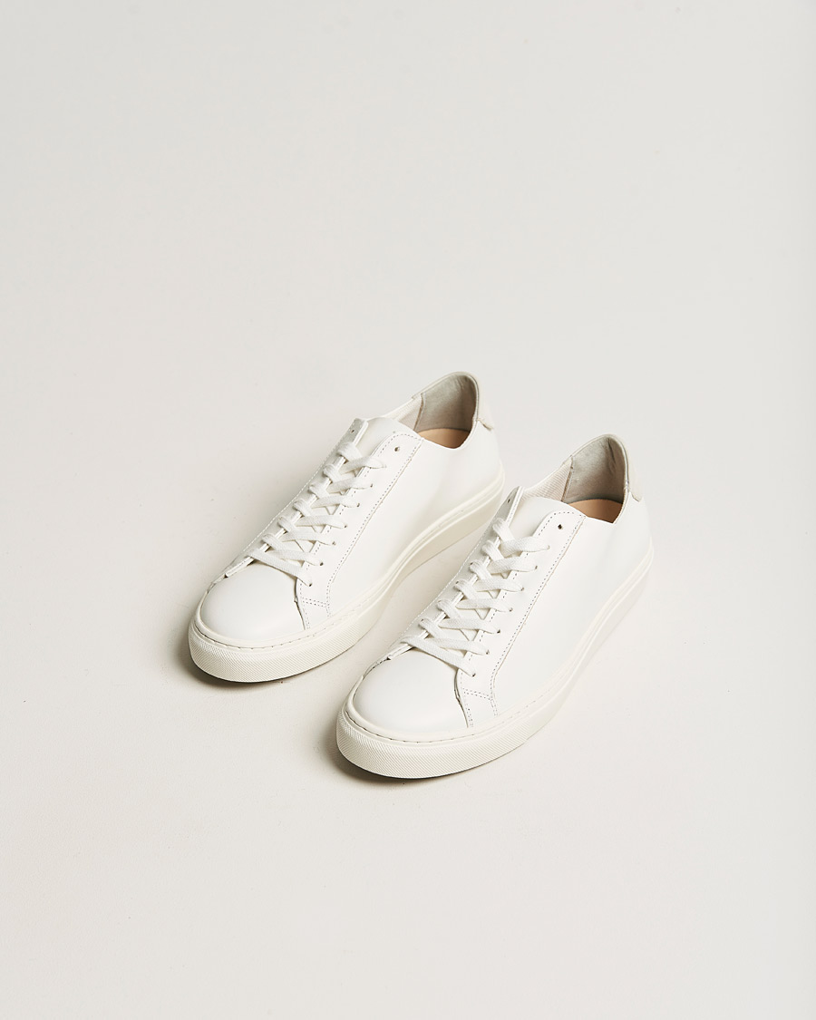 Men |  | Filippa K | Morgan Leather Sneaker White