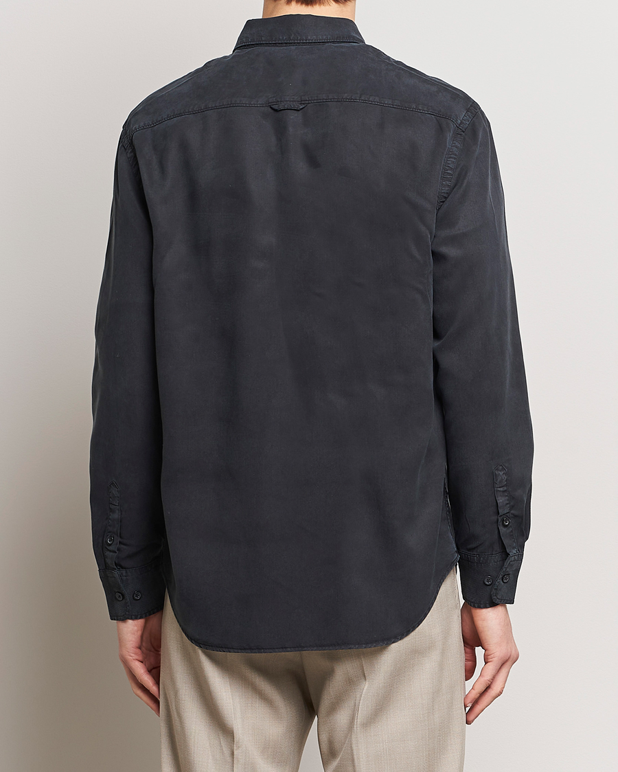 Homme | Chemises | Filippa K | Zachary Tencel Shirt Almost Black