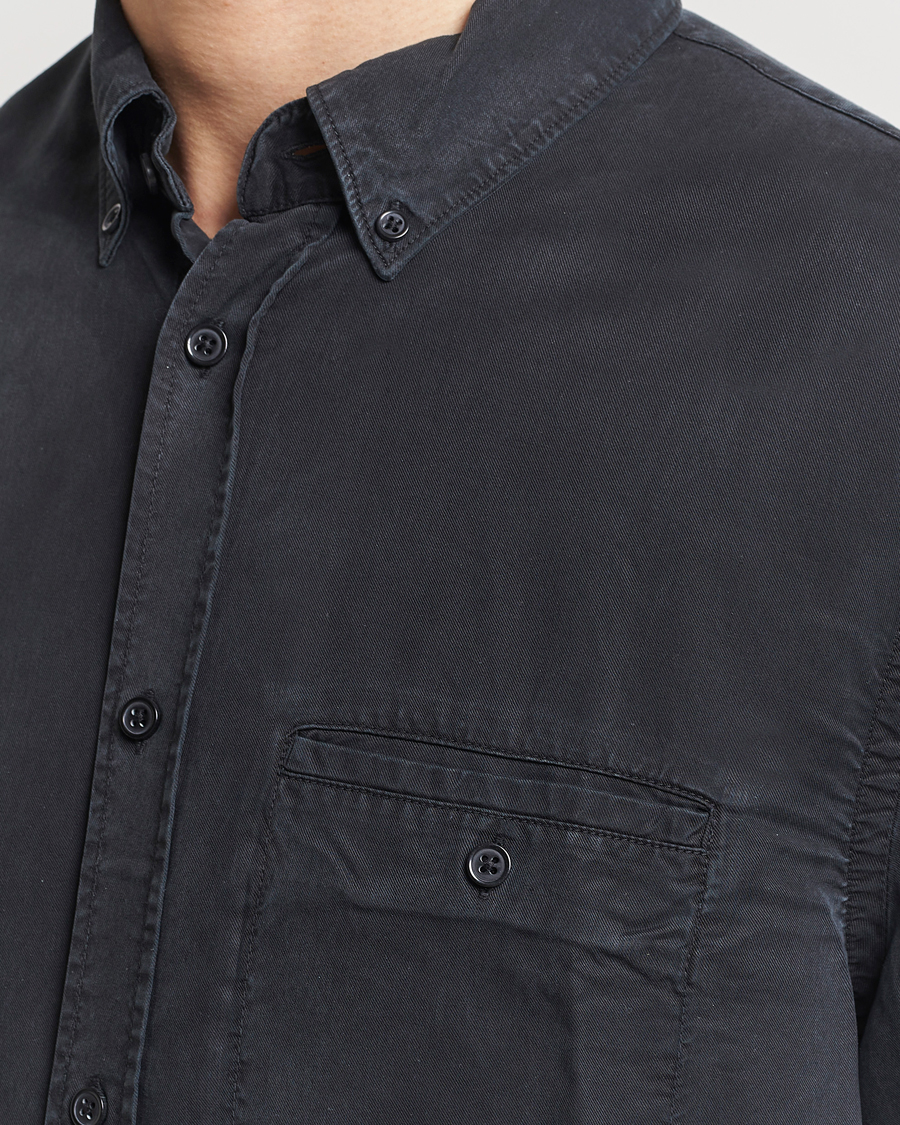 Homme | Chemises | Filippa K | Zachary Tencel Shirt Almost Black