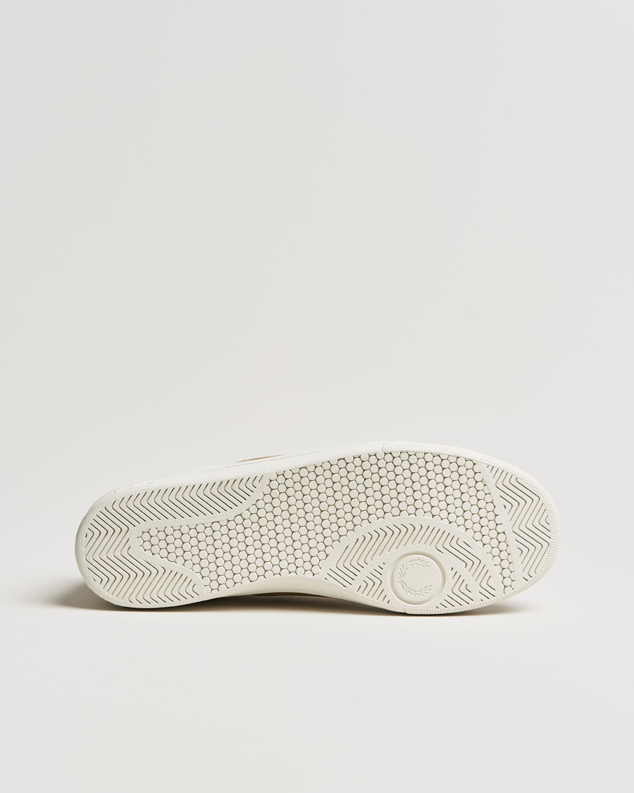 Homme | Fred Perry B721 Pique Embossed Leather Sneaker Porcelain | Fred Perry | B721 Pique Embossed Leather Sneaker Porcelain