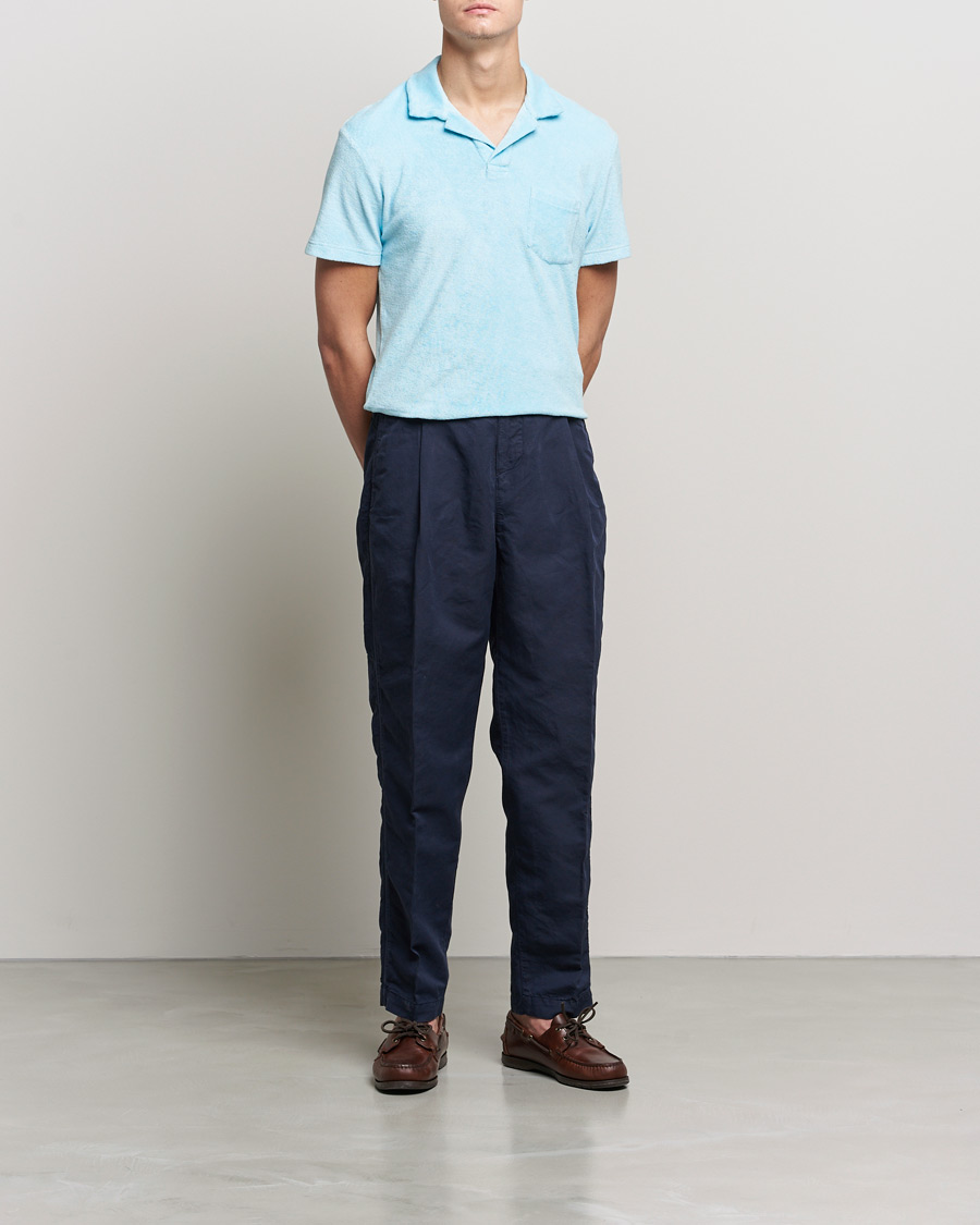 Homme | Polos | Orlebar Brown | Terry Polo Pool
