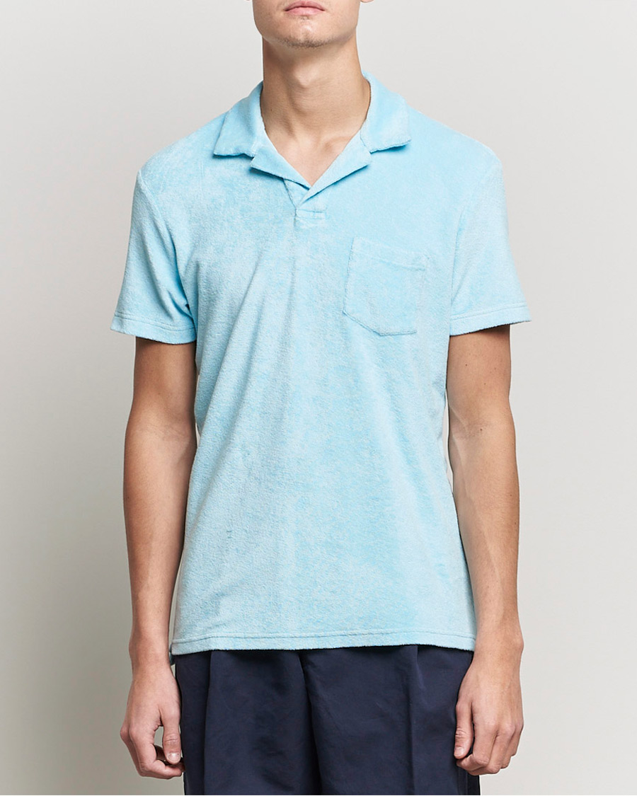 Homme | Polos | Orlebar Brown | Terry Polo Pool
