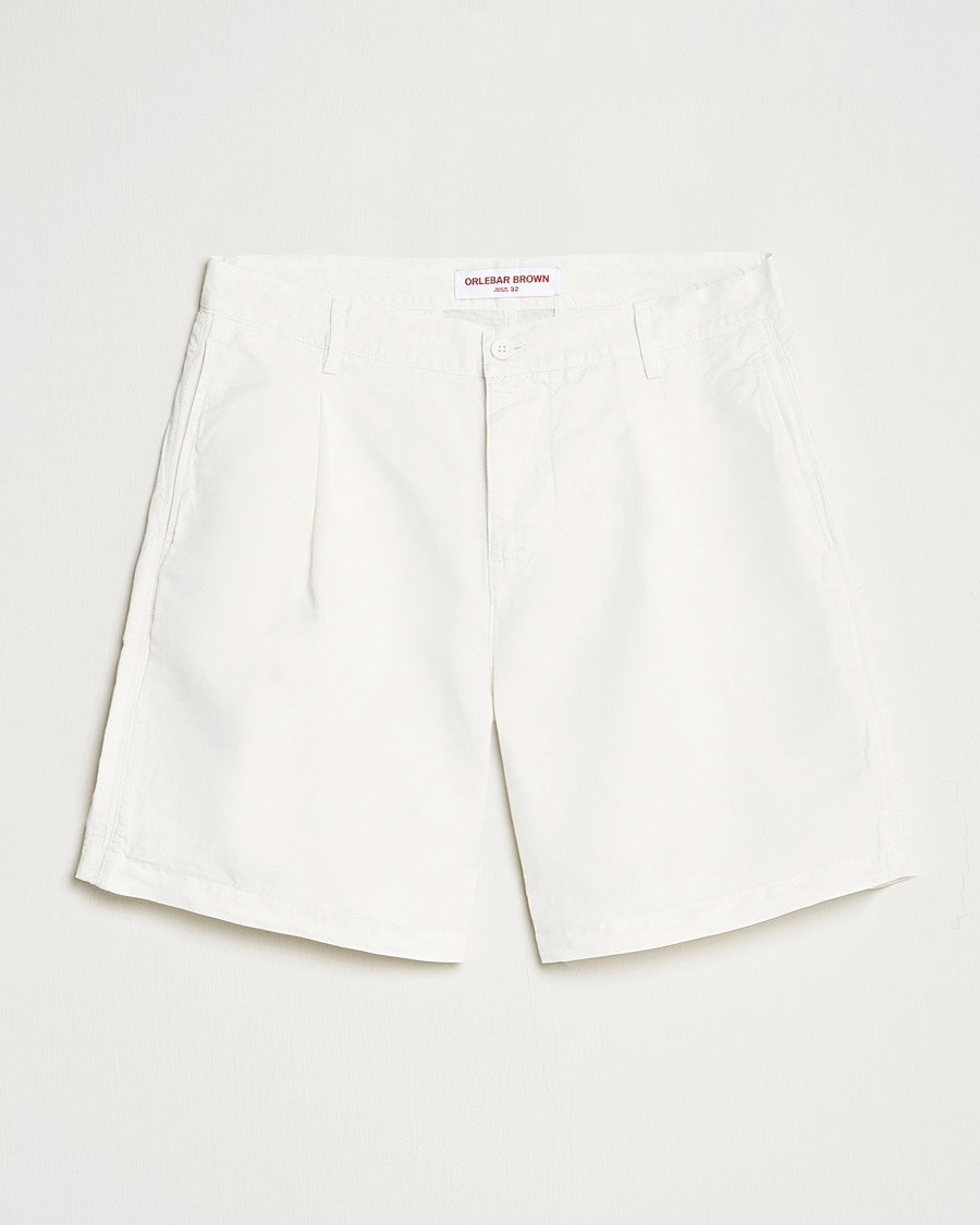 Homme | Shorts | Orlebar Brown | Searose Linen/Cotton Shorts White Sand