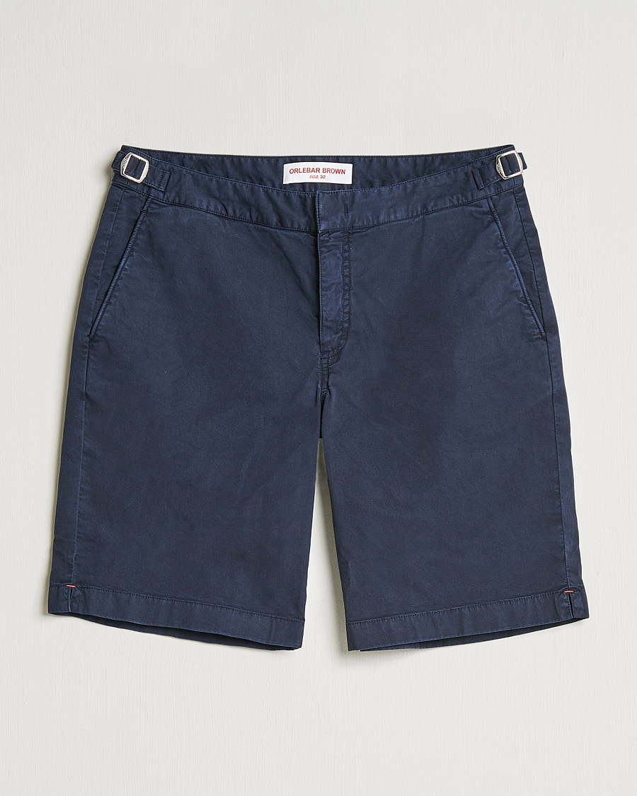 Homme | Shorts | Orlebar Brown | Dane Cotton Twill Shorts Night Iris