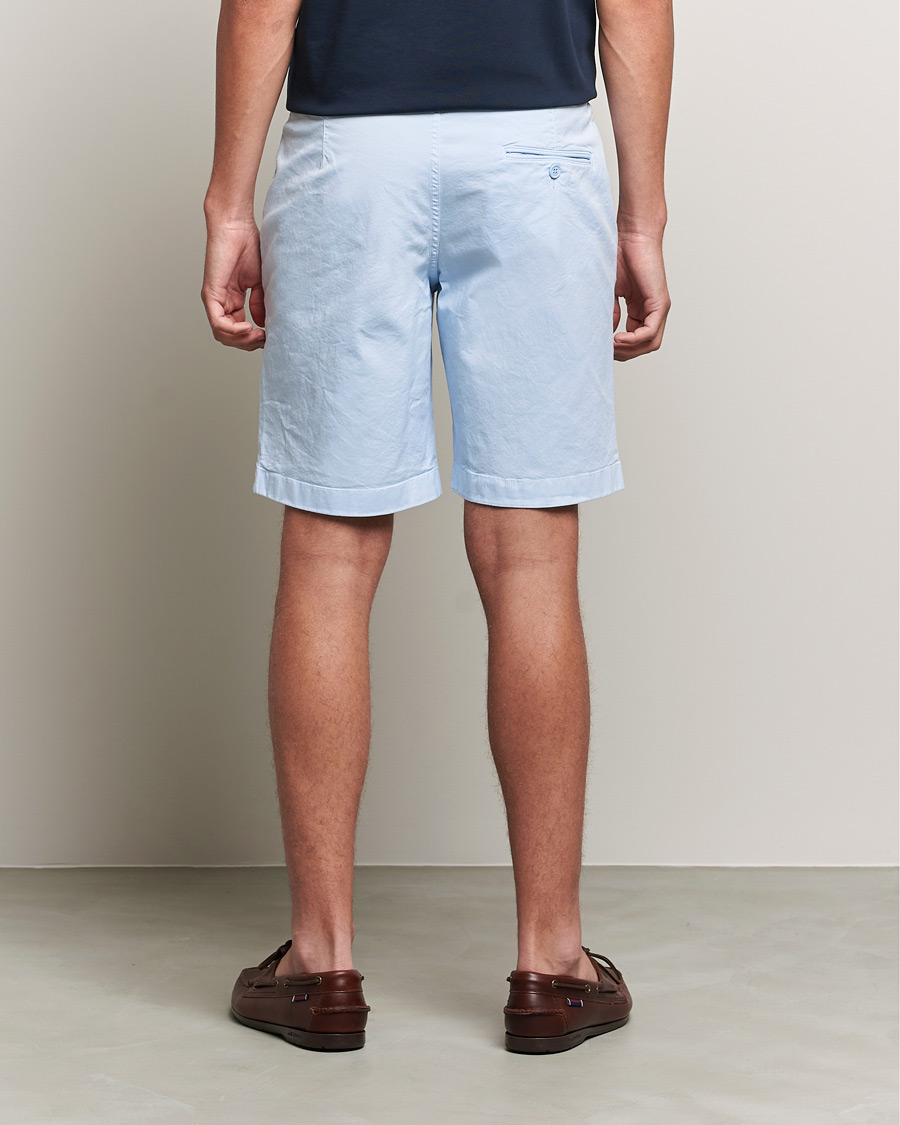 Homme | Shorts | Orlebar Brown | Dane Cotton Twill Shorts Ice Blue