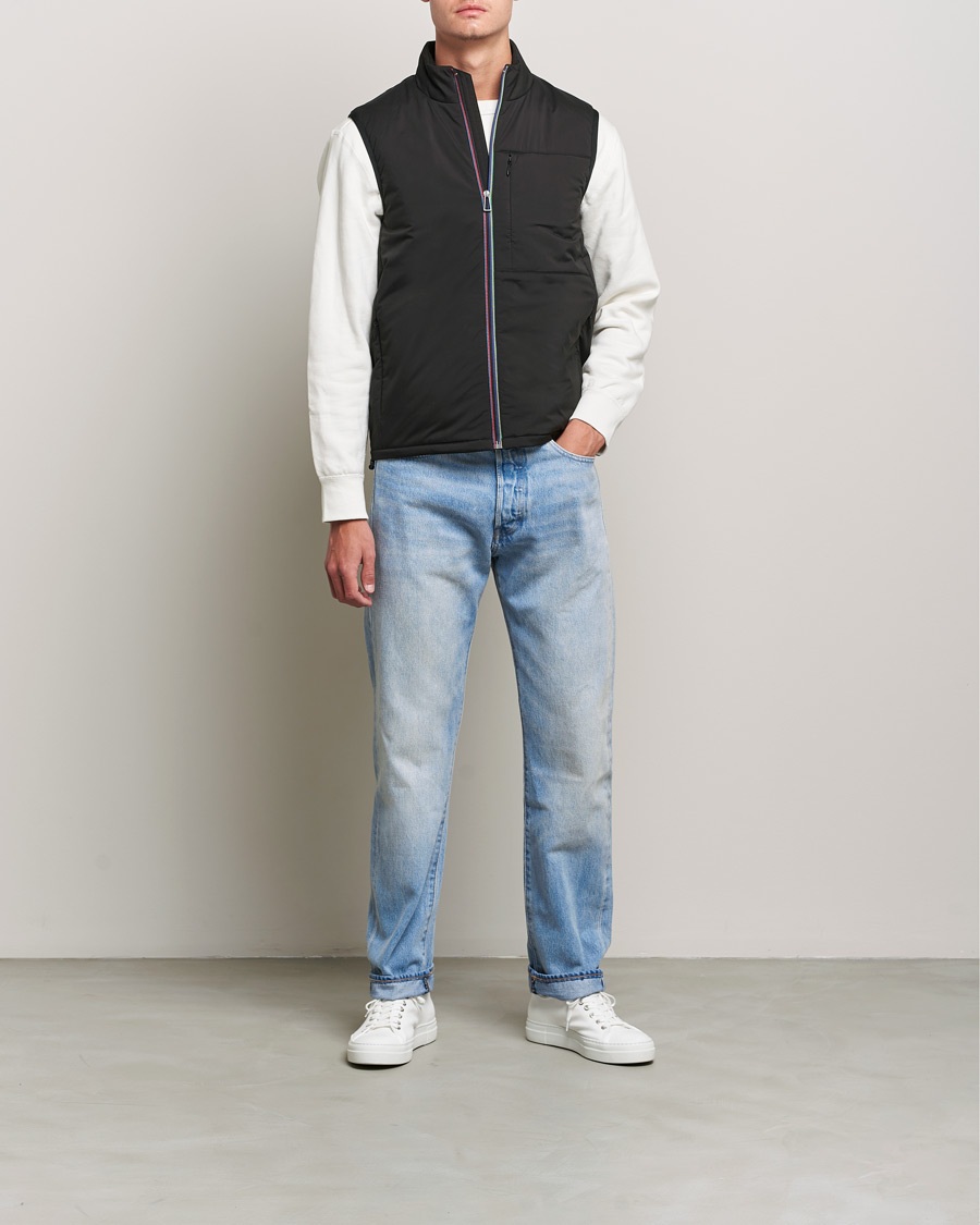 Homme | Manteaux Et Vestes | PS Paul Smith | Mixed Media Vest Black