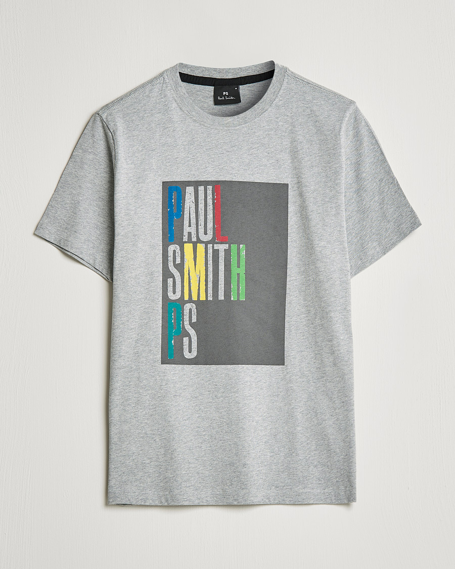 Homme | T-shirts | PS Paul Smith | Organic Cotton Tee Grey