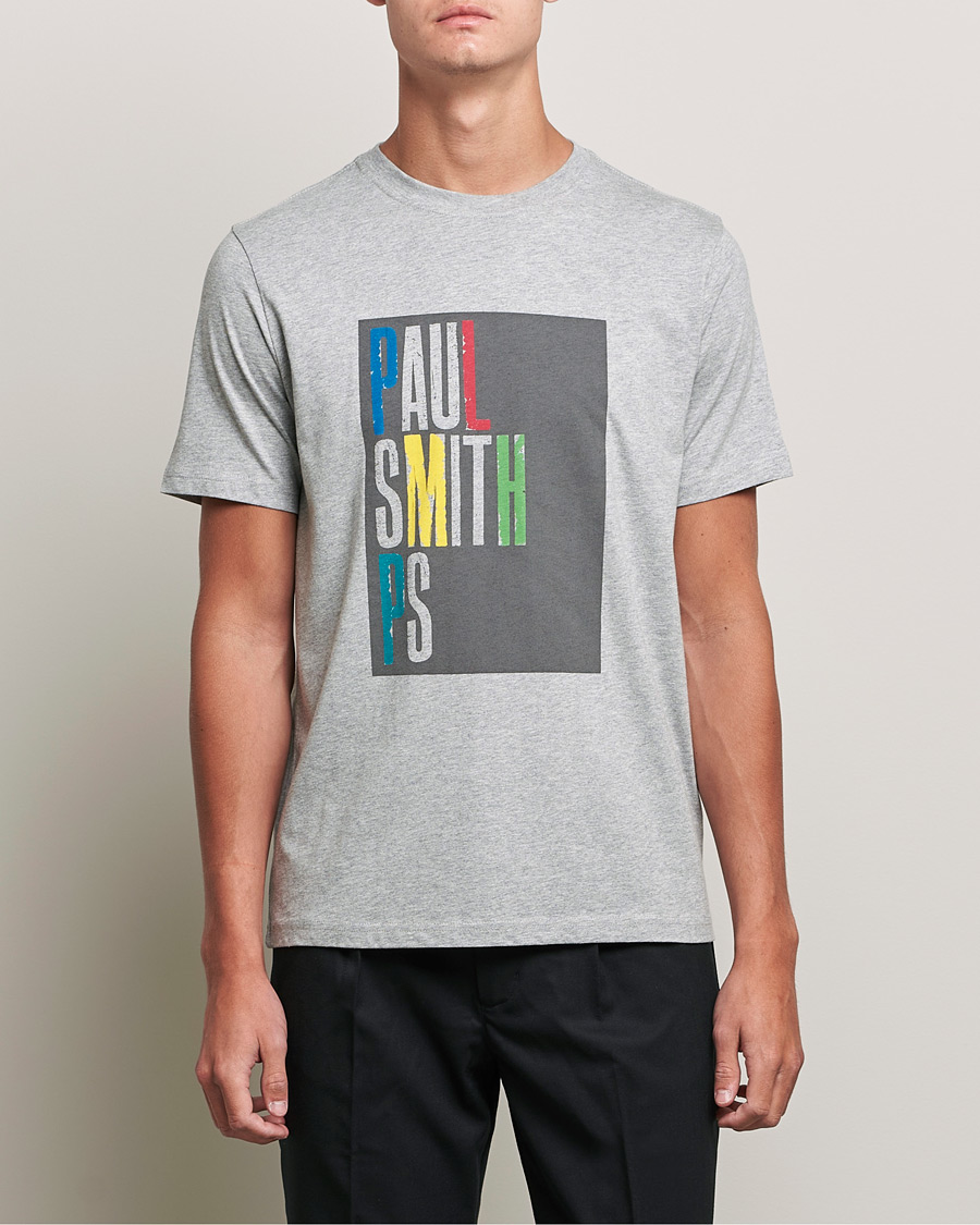 Homme | T-shirts | PS Paul Smith | Organic Cotton Tee Grey
