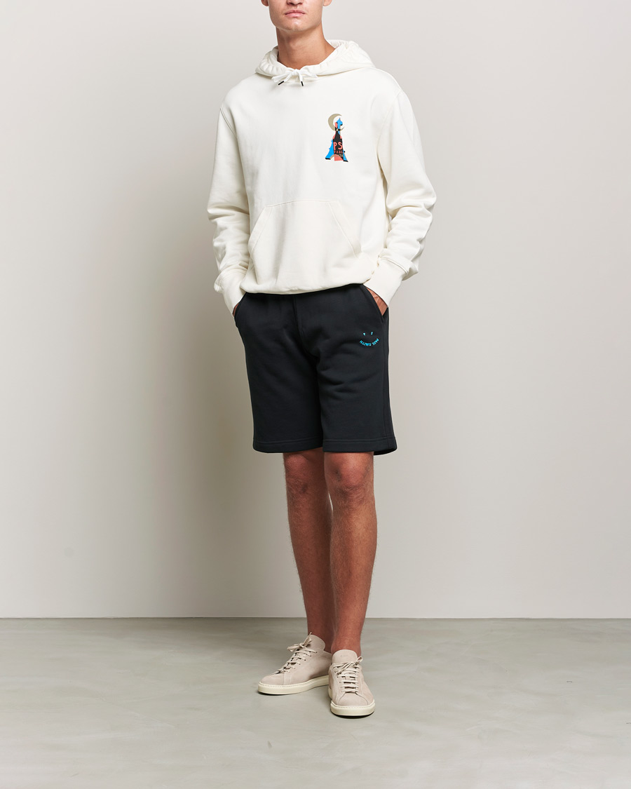Homme | Shorts | PS Paul Smith | Happy Organic Cotton Shorts Black