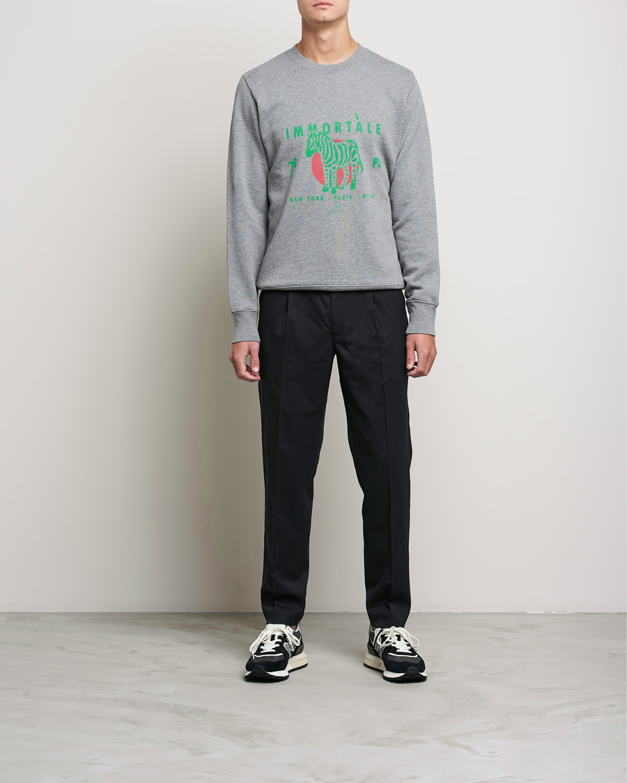 Homme | Pulls Et Tricots | PS Paul Smith | Immortale Organic Cotton Sweatshirt Grey