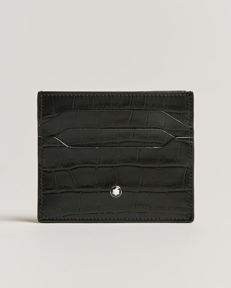 Homme | Montblanc Meisterstück Selection Card Holder 6cc Black | Montblanc | Meisterstück Selection Card Holder 6cc Black