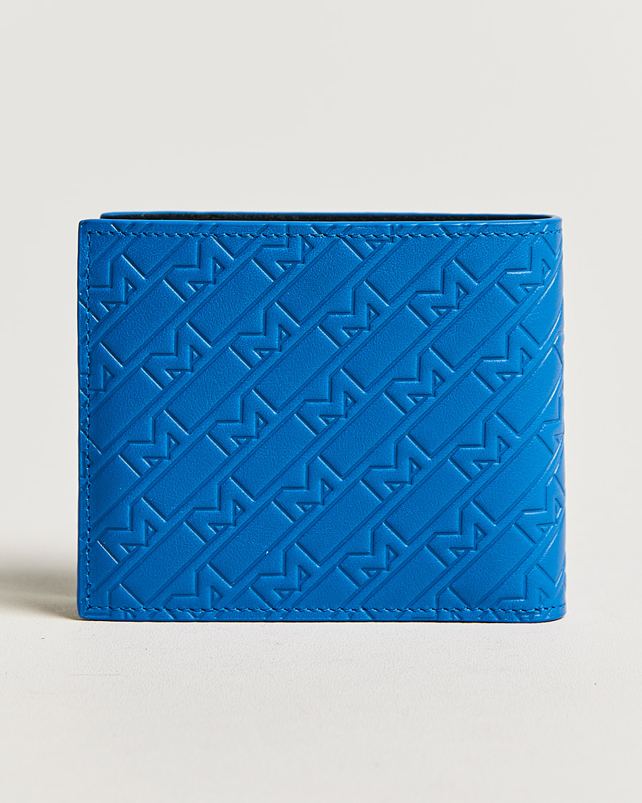 Homme |  | Montblanc | M Gram Leather Wallet 8cc Blue