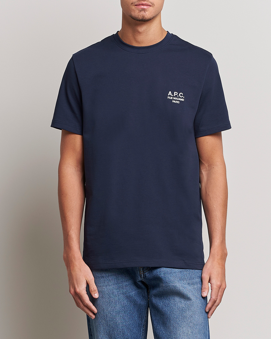 Homme | A.P.C. | A.P.C. | Raymond T-Shirt Navy