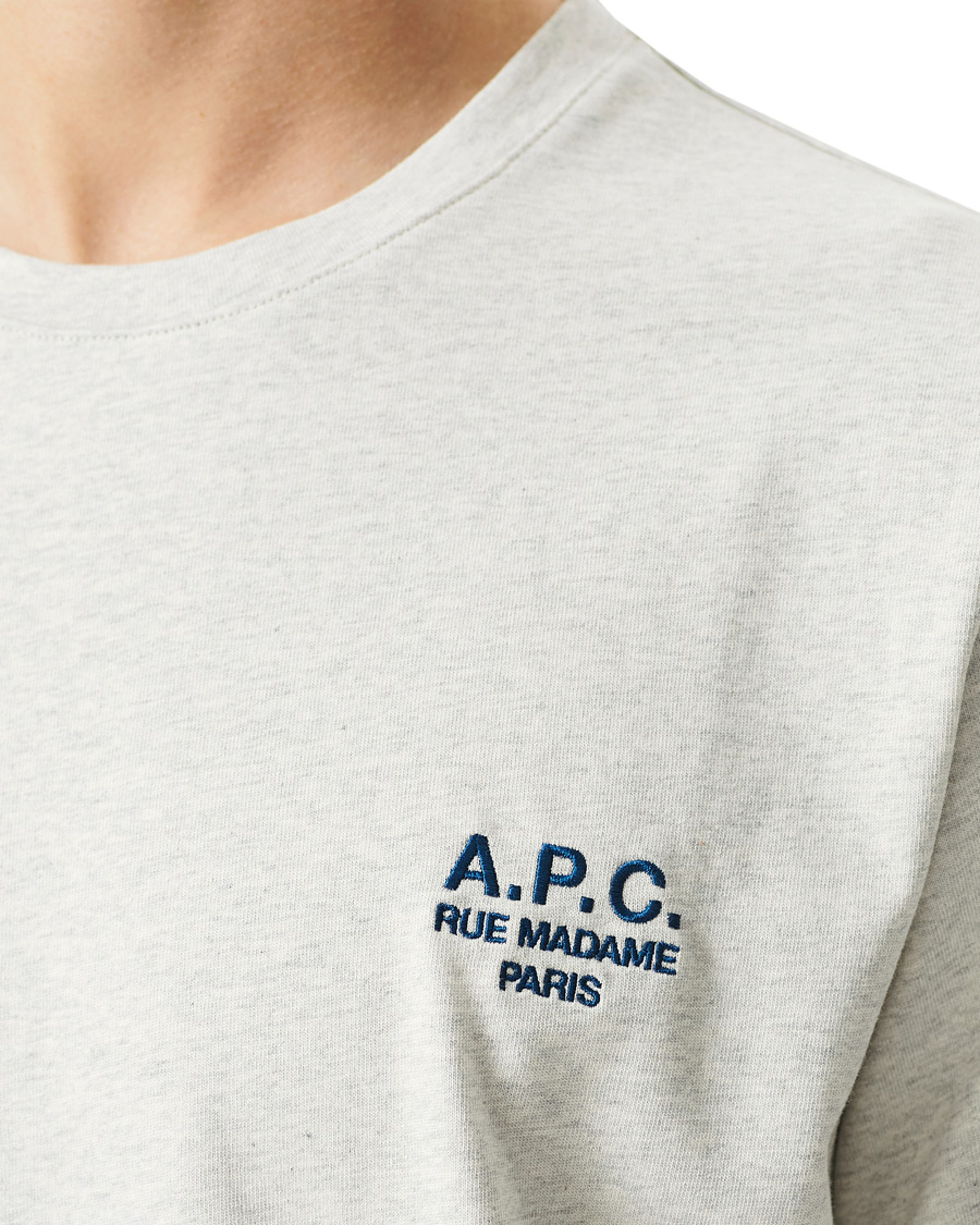 Homme | T-shirts | A.P.C. | Raymond T-Shirt Heather Grey