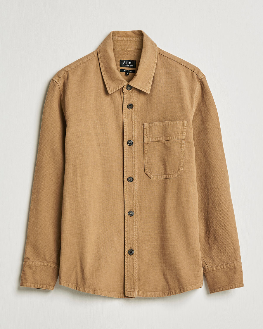 Homme | Chemises | A.P.C. | Basile Overshirt Brown