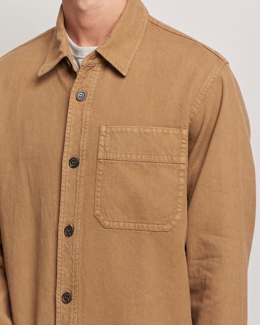 Homme | Chemises | A.P.C. | Basile Overshirt Brown