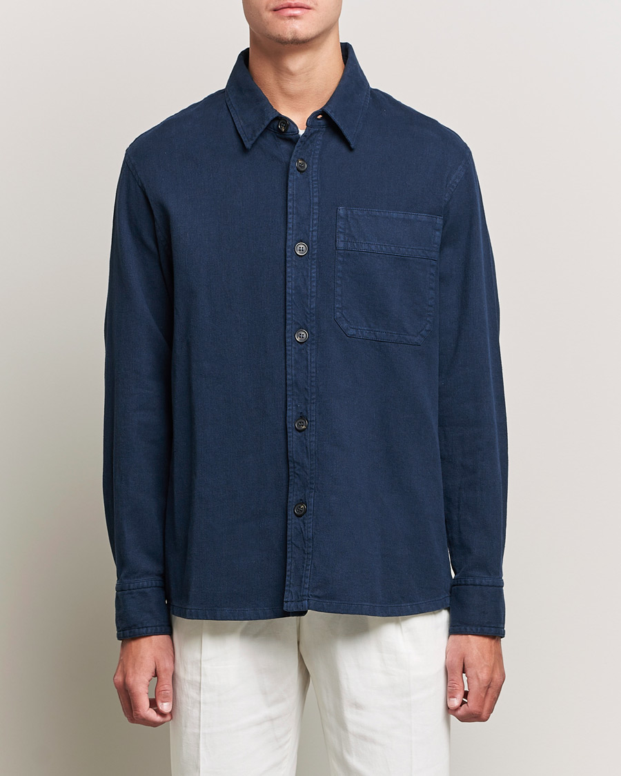 Homme | Chemises | A.P.C. | Basile Overshirt Navy