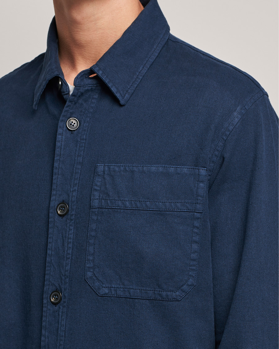 Homme | Chemises | A.P.C. | Basile Overshirt Navy