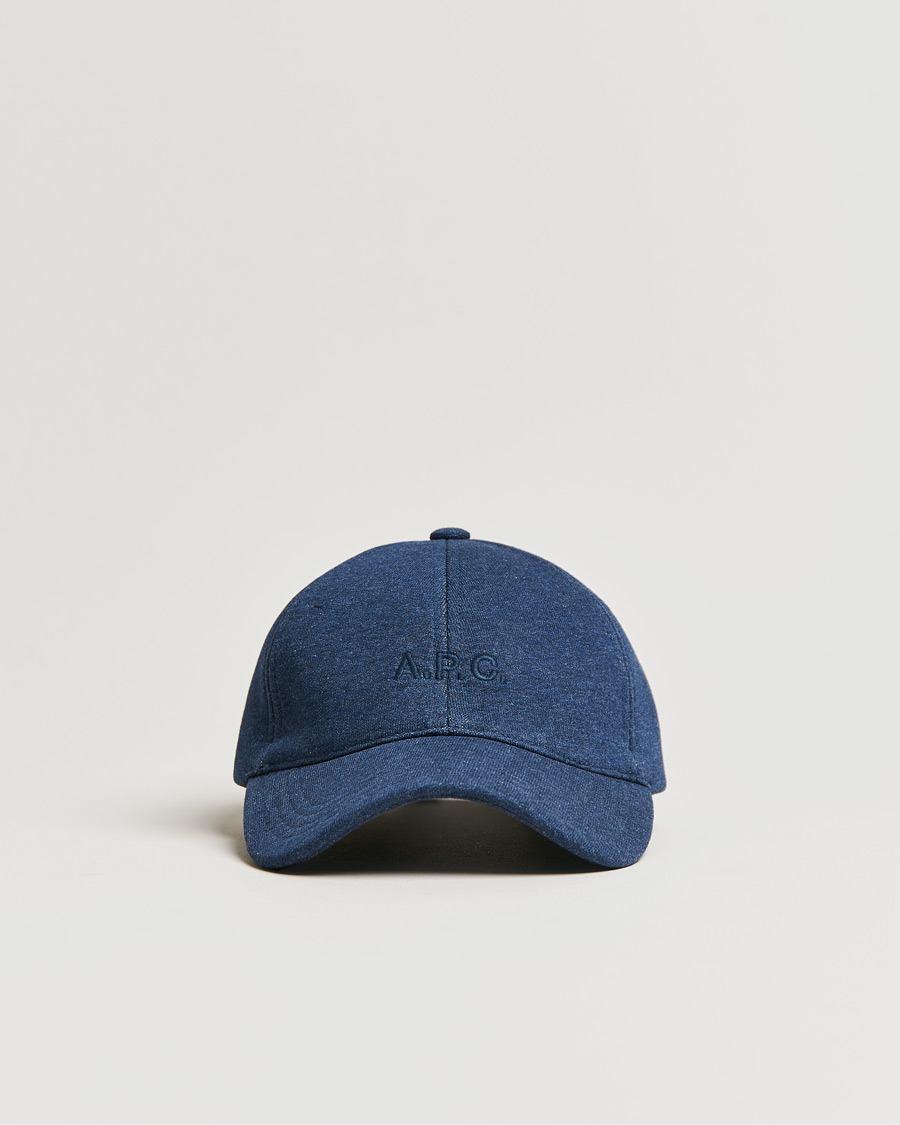 Homme | A.P.C. Charlie Baseball Cap Marine | A.P.C. | Charlie Baseball Cap Marine