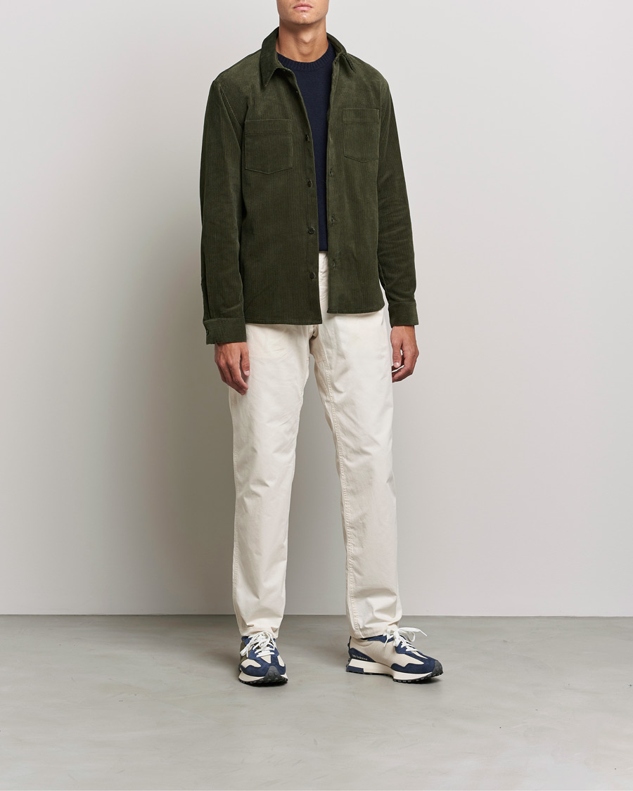 Homme | Chemises | A.P.C. | Joe Corduroy Overshirt Military Khaki