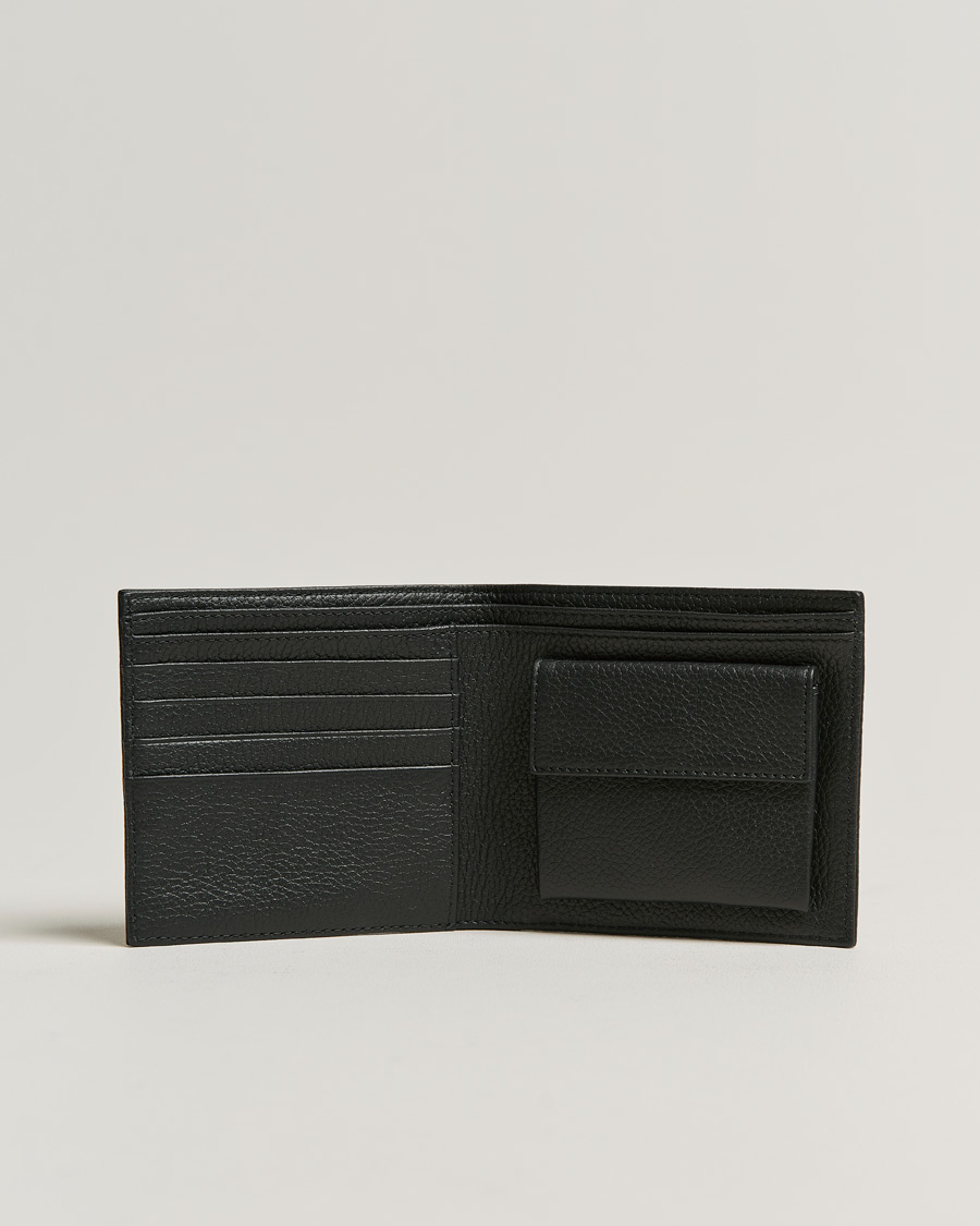 Homme | A.P.C. Grain Leather Wallet Black | A.P.C. | Grain Leather Wallet Black