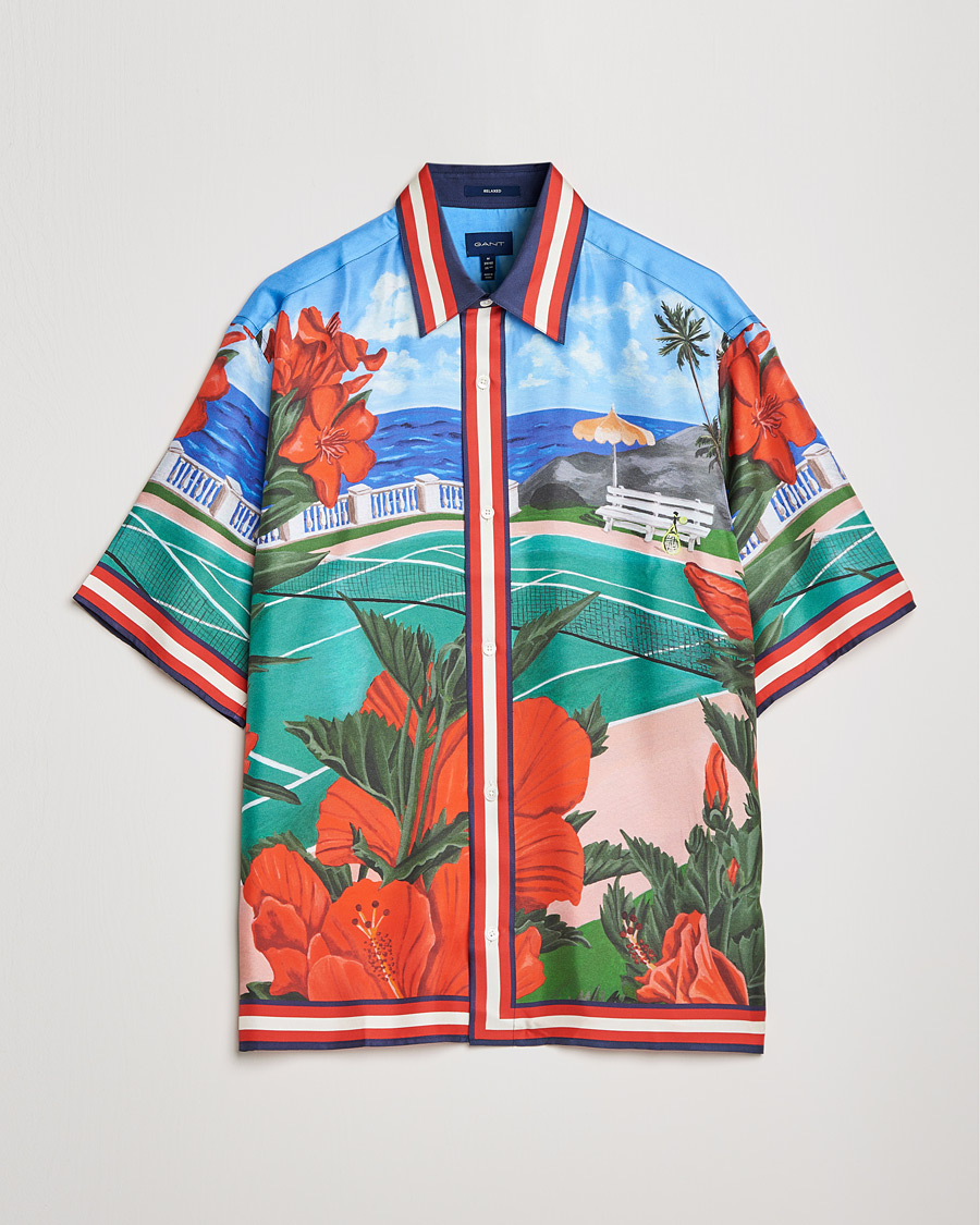 Homme | Chemises | GANT | Relaxed Scenery Short Sleeve Shirt Multi