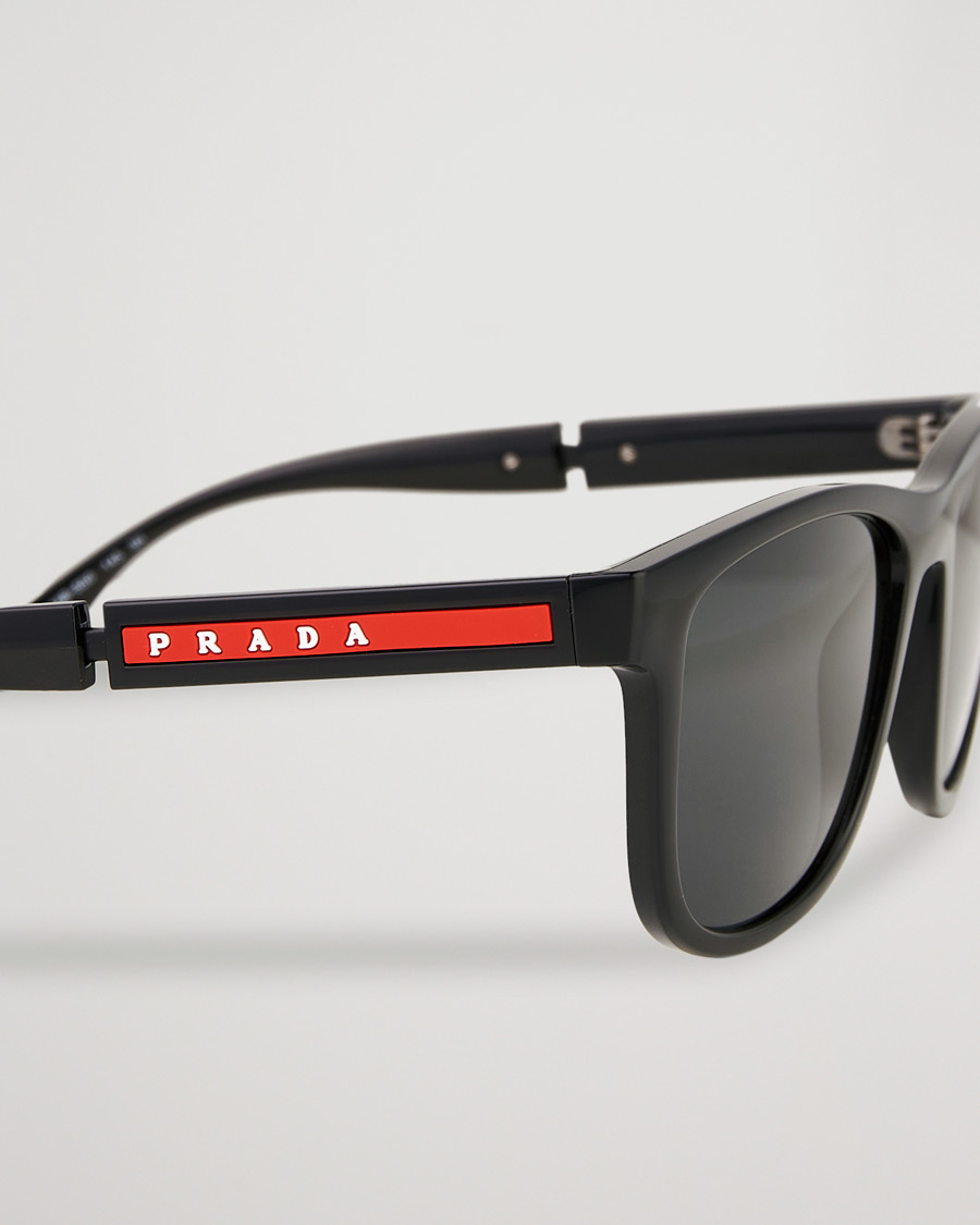 Homme | Prada Linea Rossa 0PS 04XS Sunglasses Black | Prada Linea Rossa | 0PS 04XS Sunglasses Black