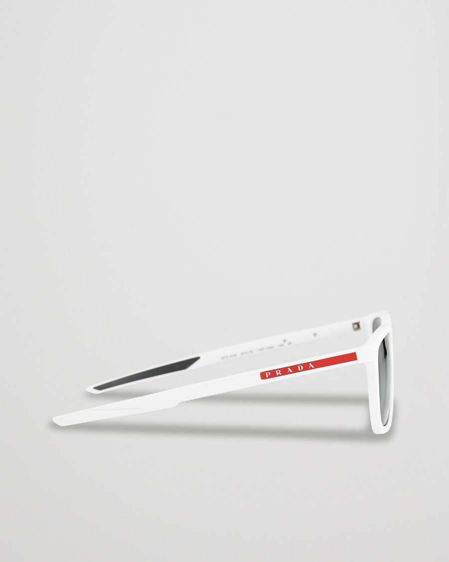 Homme | Prada Linea Rossa 0PS 10WS Polarized Sunglasses White | Prada Linea Rossa | 0PS 10WS Polarized Sunglasses White