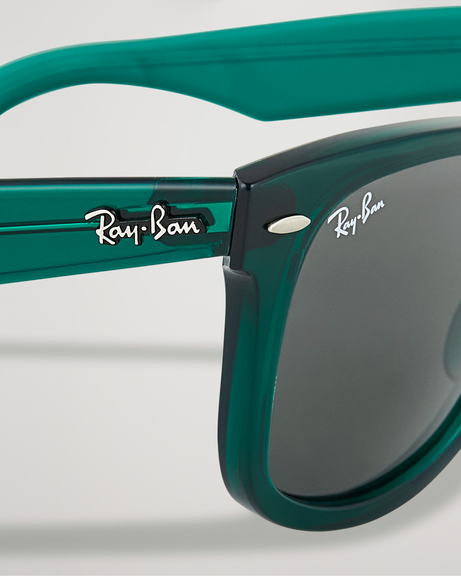 Homme | Ray-Ban Original Wayfarer Sunglasses Green | Ray-Ban | Original Wayfarer Sunglasses Green