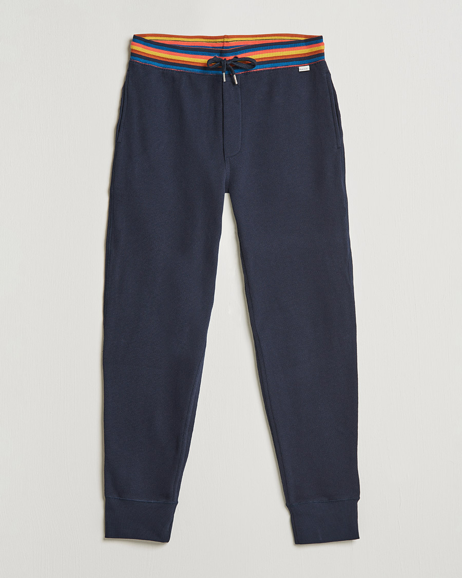 Homme | Paul Smith Bright Stripe Sweat Pant Navy | Paul Smith | Bright Stripe Sweat Pant Navy
