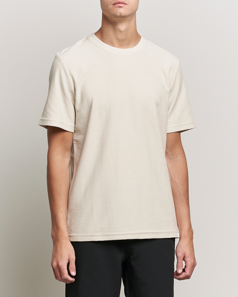 Homme | T-shirts | Samsøe Samsøe | Samsøe & Samsøe Odin Organic Cotton T-shirt Oatmeal